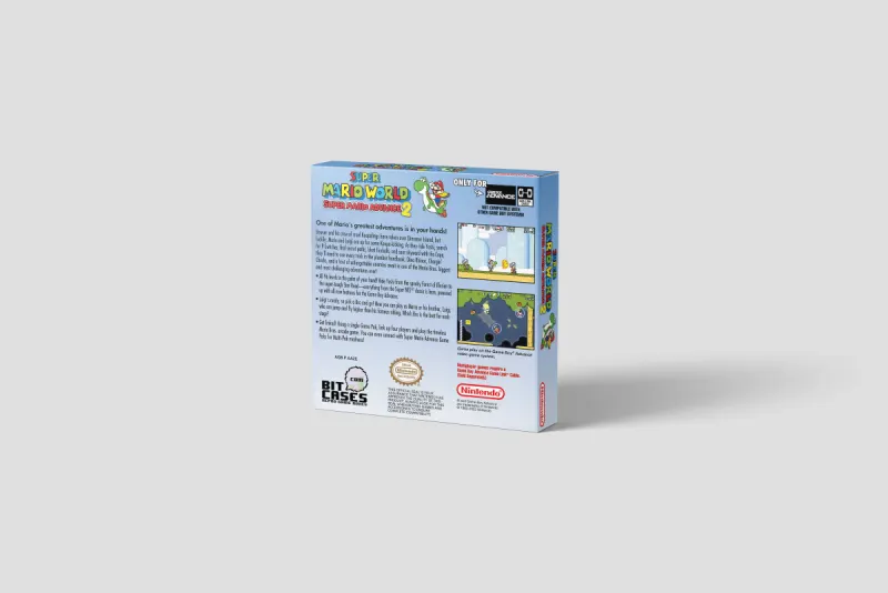 Super Mario Advance 2 - Boîte de remplacement Game Boy Advance, image 2