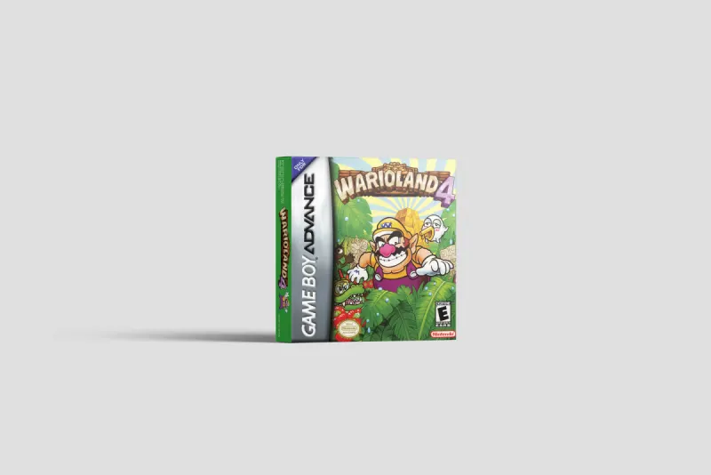 Wario Land 4 - Boîte de remplacement Game Boy Advance, image 2