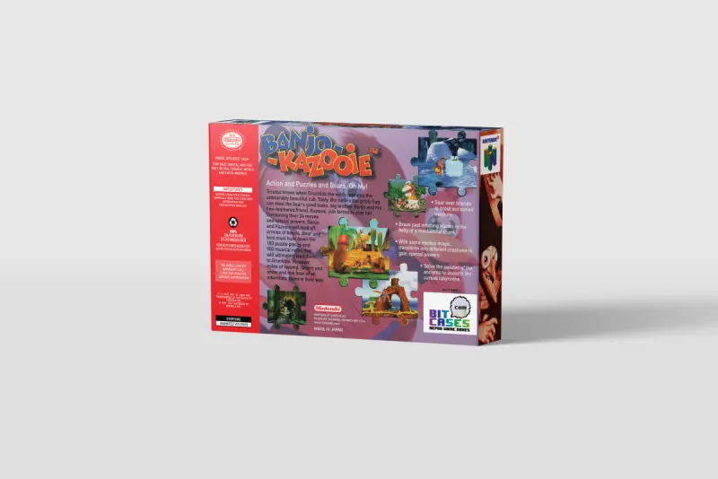 Banjo-Kazooie - Boîte de remplacement Nintendo 64, image 3