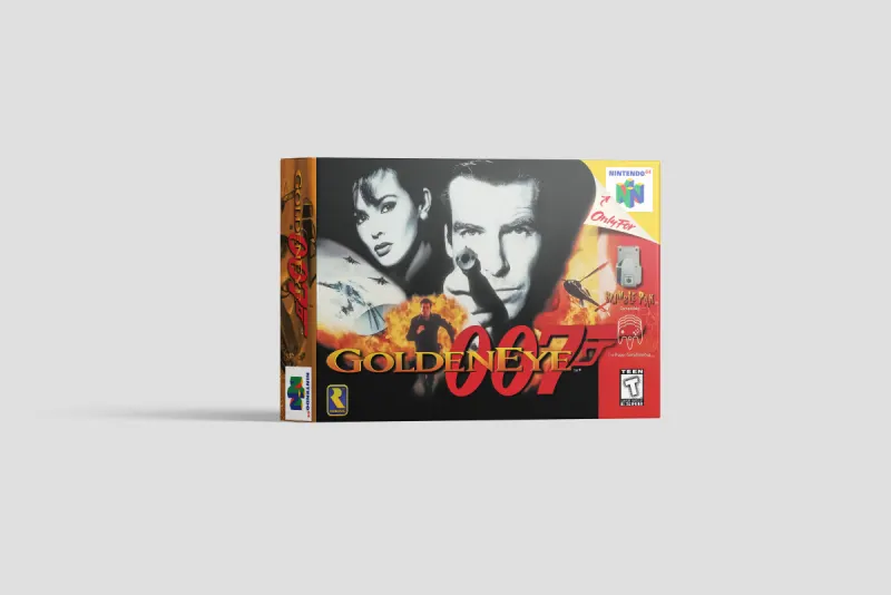 GoldenEye 007 - Boîte de remplacement Nintendo 64, image 2