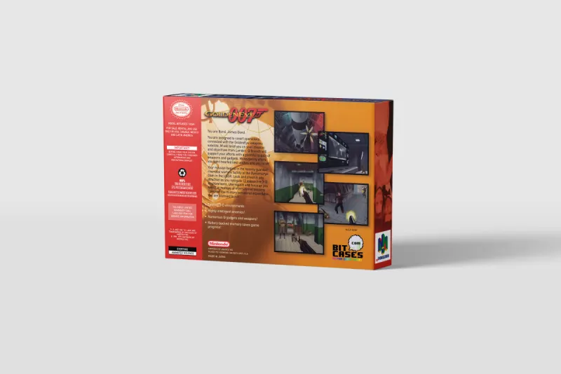 GoldenEye 007 - Boîte de remplacement Nintendo 64, image 3