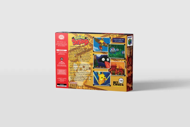 Pokemon Snap - Boîte de remplacement Nintendo 64, image 3