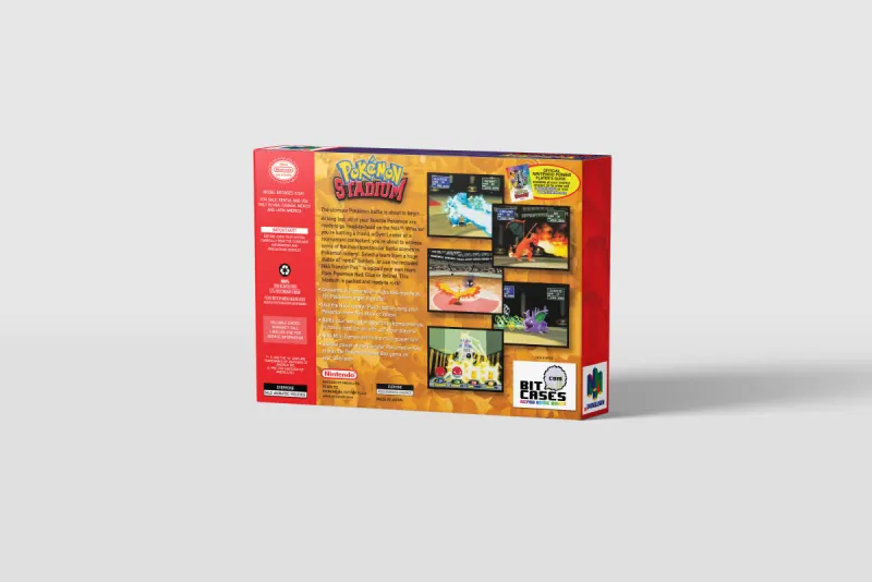 Pokemon Stadium - Boîte de remplacement Nintendo 64, image 3