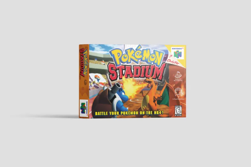 Pokemon Stadium - Boîte de remplacement Nintendo 64, image 2