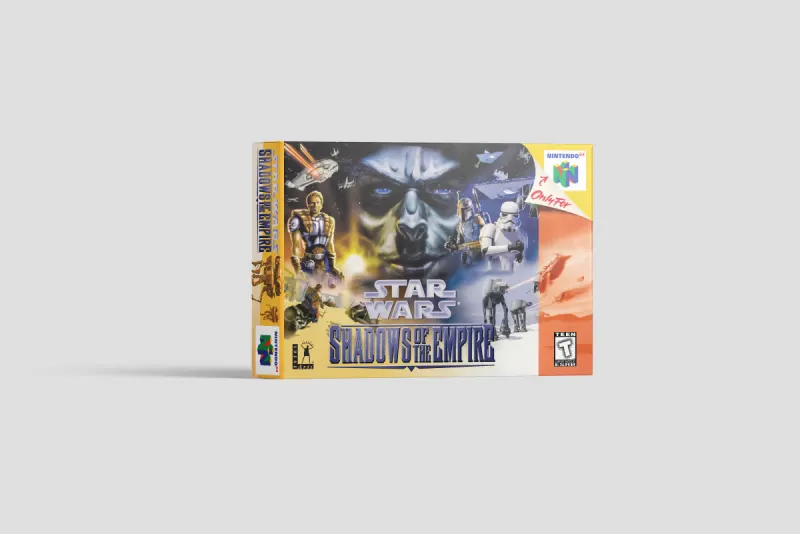 Star Wars: Shadows of the Empire - Boîte de remplacement Nintendo 64, image 2