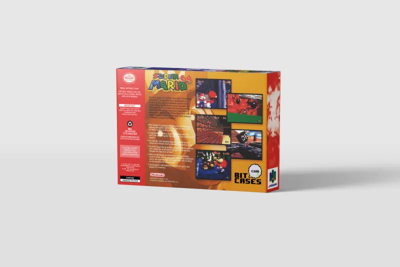 Super Mario 64 - Boîte de remplacement Nintendo 64, image 3