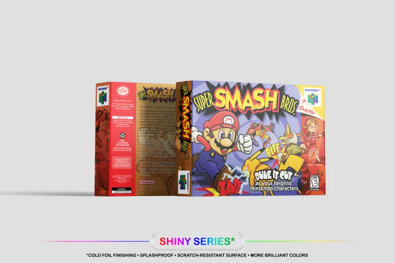 Super Smash Bros - Boîte de remplacement Nintendo 64
