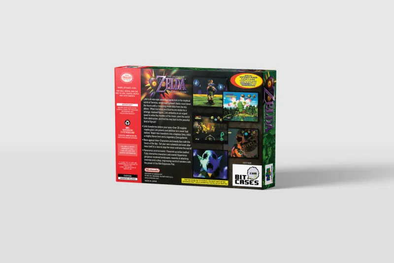 The Legend of Zelda: Majora’s Mask - Scatola di ricambio Nintendo 64, immagine 3