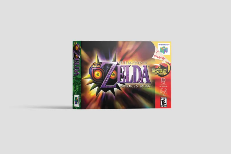 The Legend of Zelda: Majora’s Mask - Scatola di ricambio Nintendo 64, immagine 2
