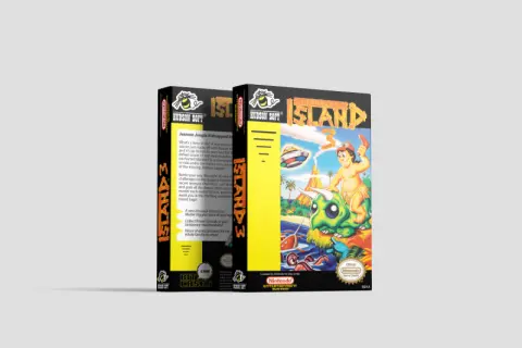 Adventure Island 3 - Scatola di ricambio Nintendo NES