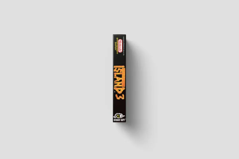 Adventure Island 3 - Boîte de remplacement Nintendo NES, image 4