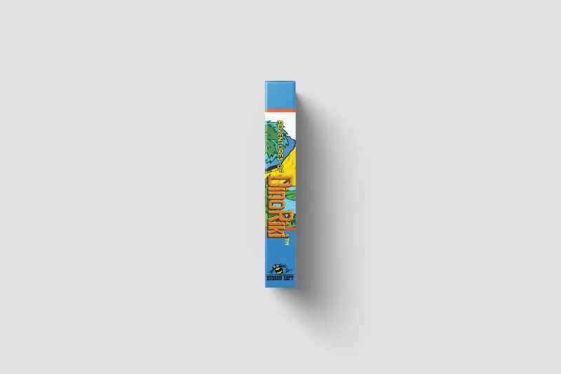 Adventures of Dino Riki - Boîte de remplacement Nintendo NES, image 4