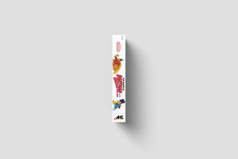 The Simpsons: Bartman Meets Radioactive Man - Boîte de remplacement Nintendo NES, image 4