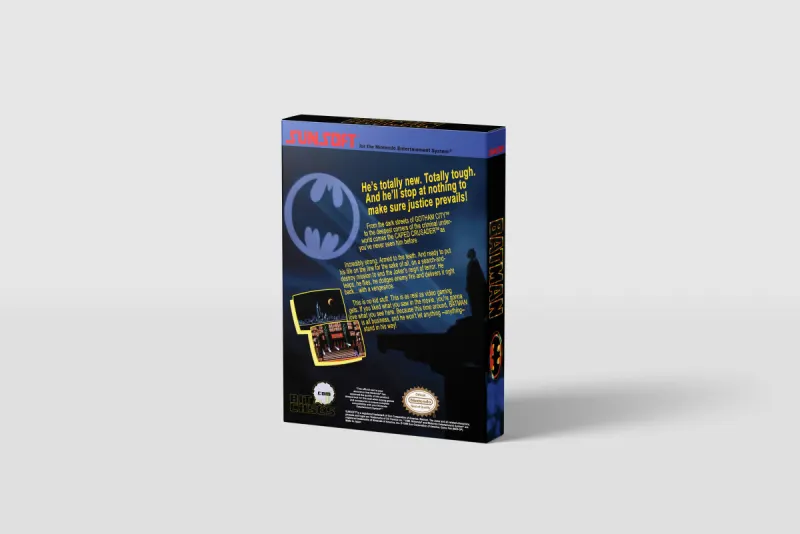 Batman: The Video Game - Boîte de remplacement Nintendo NES, image 3