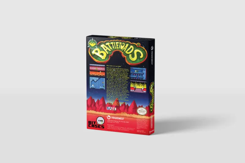 Battletoads - Boîte de remplacement Nintendo NES, image 3