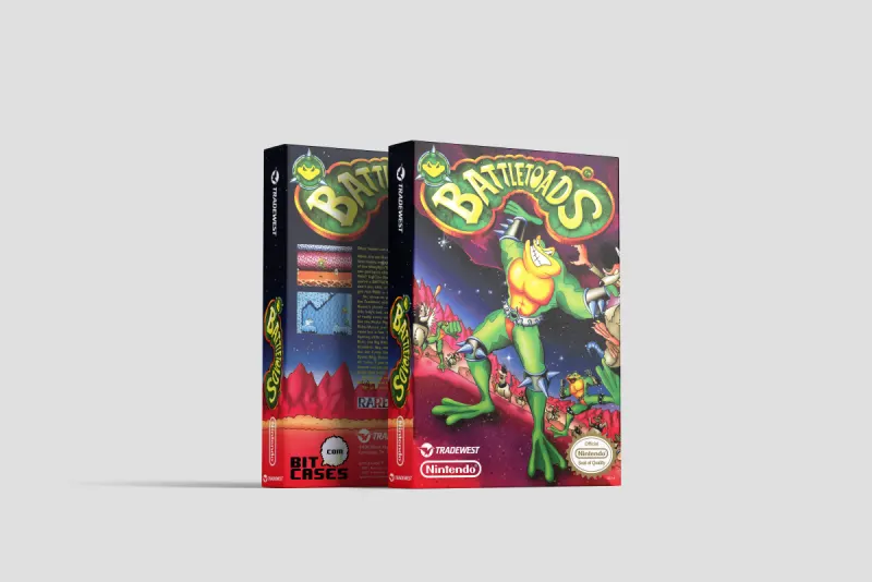 Battletoads - Boîte de remplacement Nintendo NES