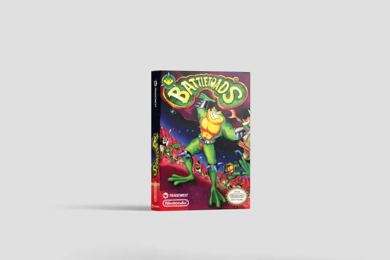 Battletoads - Boîte de remplacement Nintendo NES, image 2