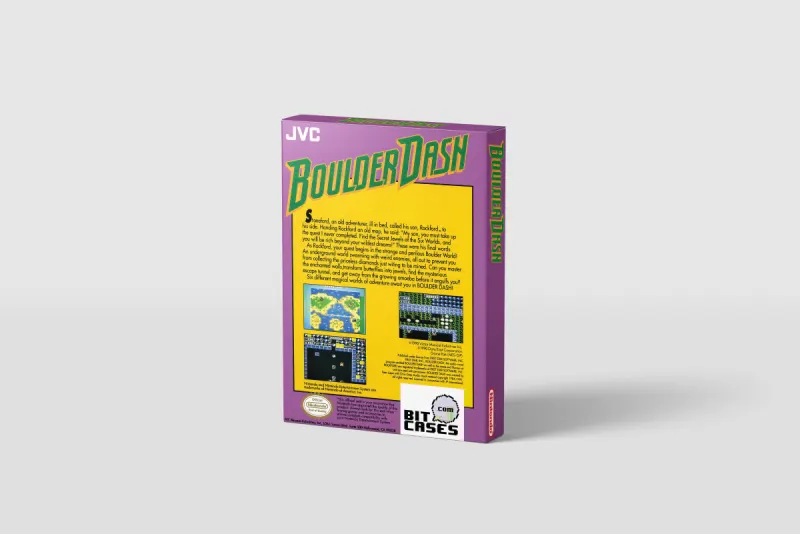 Boulder Dash - Boîte de remplacement Nintendo NES, image 3