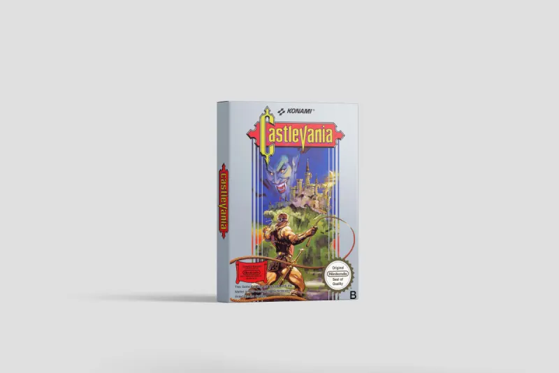 Castlevania - Scatola di ricambio Nintendo NES, immagine 2