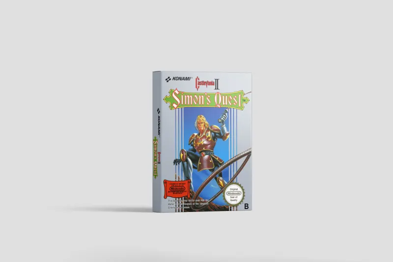 Castlevania II: Simon's Quest - Boîte de remplacement Nintendo NES, image 2