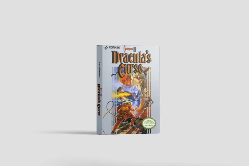 Castlevania III: Dracula's Curse - Boîte de remplacement Nintendo NES, image 2
