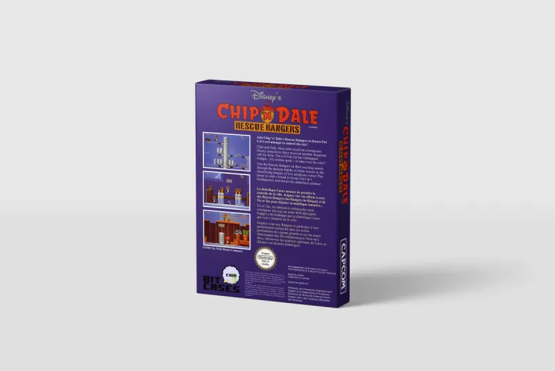 Chip 'n Dale: Rescue Rangers - Boîte de remplacement Nintendo NES, image 3