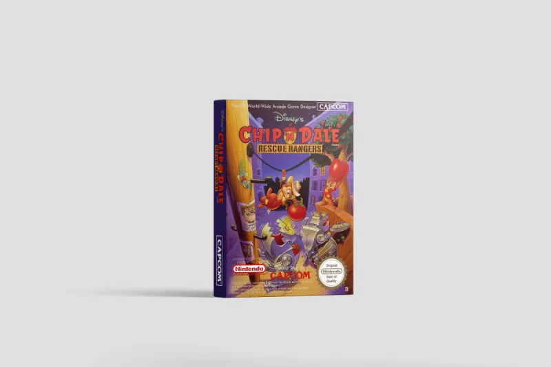 Chip 'n Dale: Rescue Rangers - Boîte de remplacement Nintendo NES, image 2