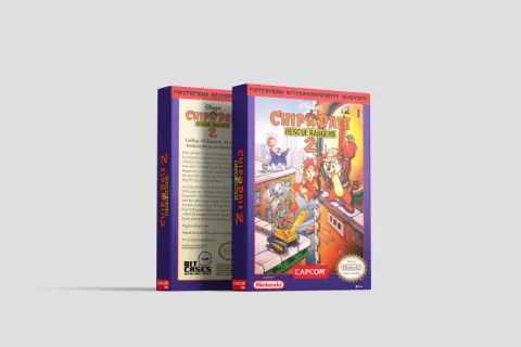 Chip 'n Dale: Rescue Rangers 2 - Boîte de remplacement Nintendo NES