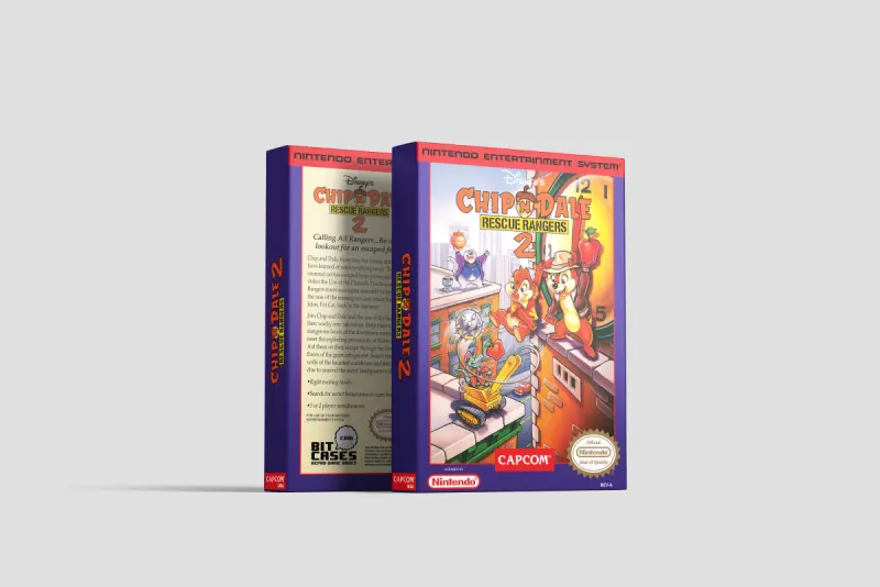 Chip 'n Dale: Rescue Rangers 2 - Boîte de remplacement Nintendo NES
