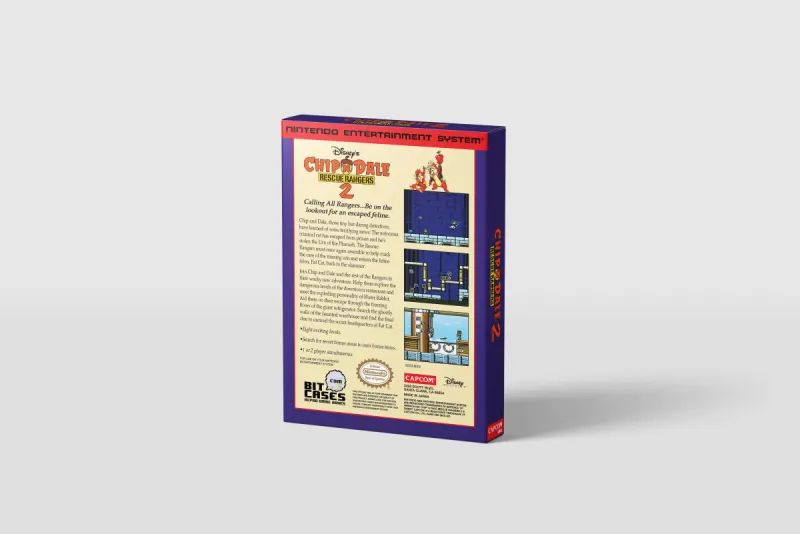 Chip 'n Dale: Rescue Rangers 2 - Boîte de remplacement Nintendo NES, image 3
