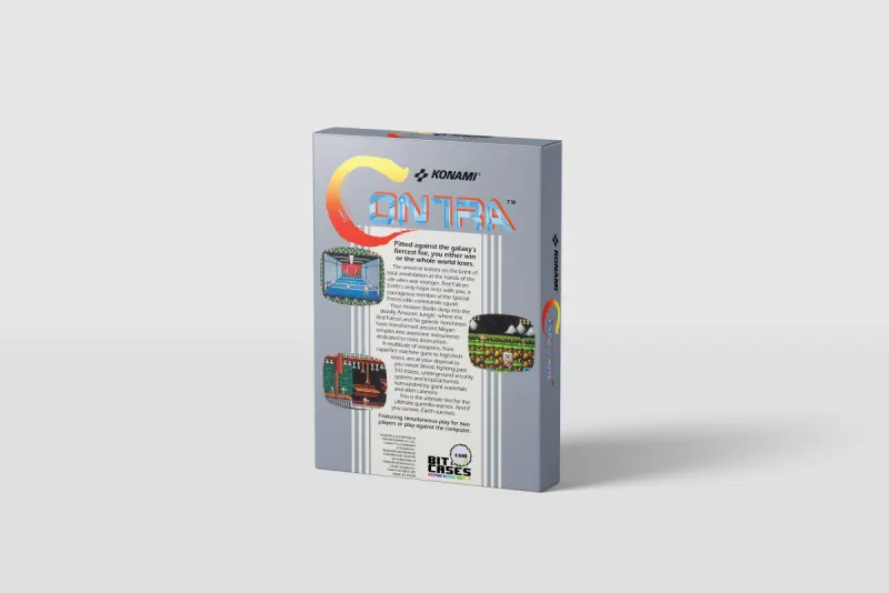 Contra - Boîte de remplacement Nintendo NES, image 3