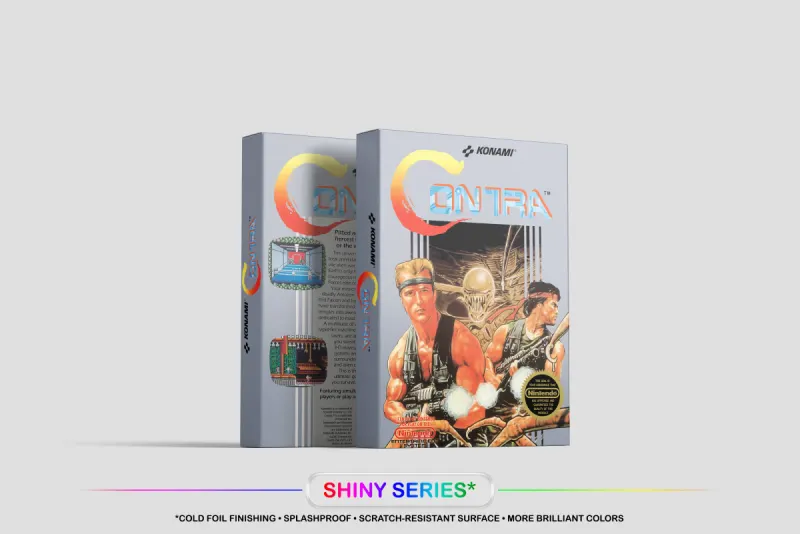 Contra - Boîte de remplacement Nintendo NES