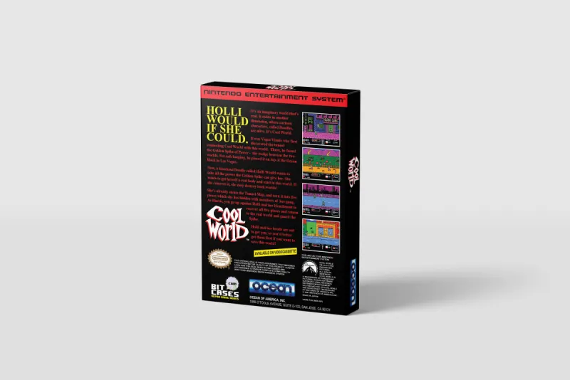 Cool World - Boîte de remplacement Nintendo NES, image 3