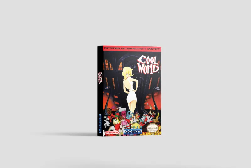 Cool World - Boîte de remplacement Nintendo NES, image 2