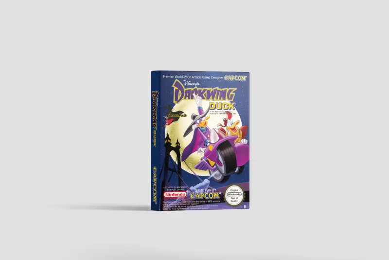 Darkwing Duck - Scatola di ricambio Nintendo NES, immagine 2