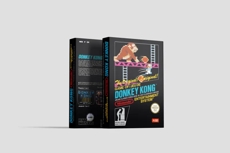 Donkey Kong - Scatola di ricambio Nintendo NES