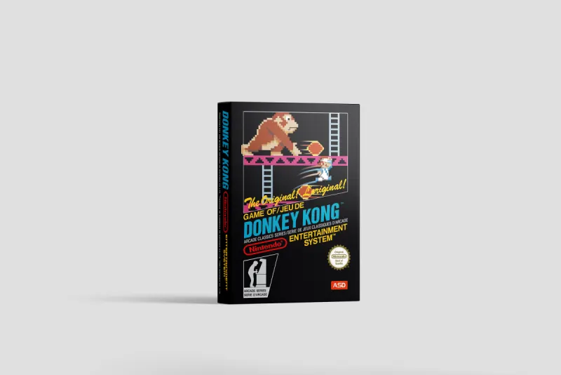 Donkey Kong - Scatola di ricambio Nintendo NES, immagine 2