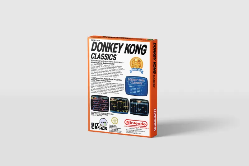 Donkey Kong Classics - Scatola di ricambio Nintendo NES, immagine 3