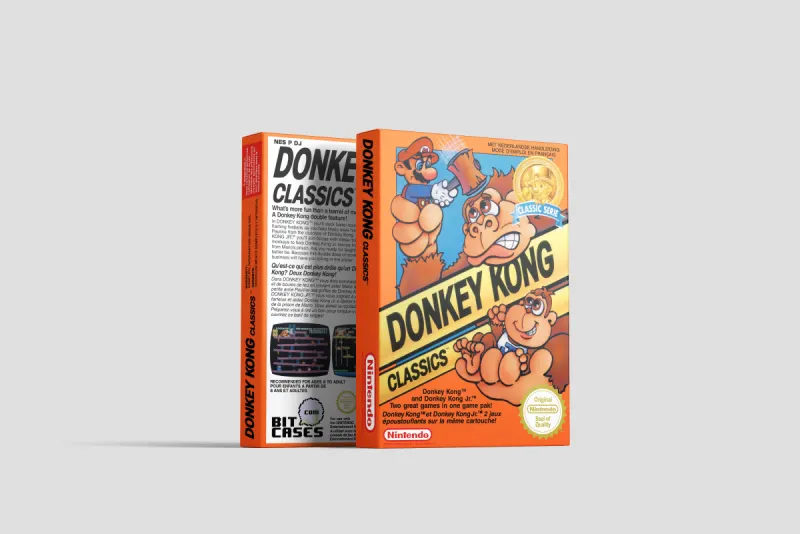 Donkey Kong Classics - Scatola di ricambio Nintendo NES