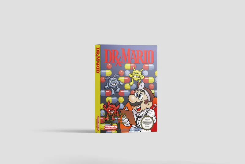 Dr. Mario - Scatola di ricambio Nintendo NES, immagine 2