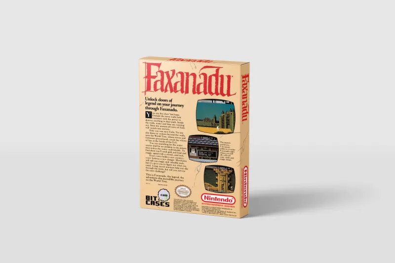 Faxanadu - Boîte de remplacement Nintendo NES, image 3