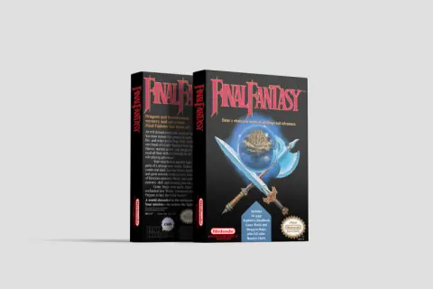 Final Fantasy - Boîte de remplacement Nintendo NES