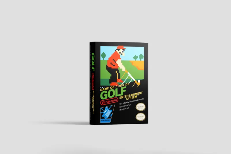 Golf - Boîte de remplacement Nintendo NES, image 2