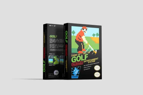 Golf - Scatola di ricambio Nintendo NES