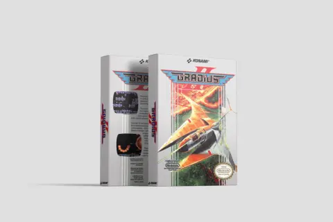 Gradius II - Boîte de remplacement Nintendo NES