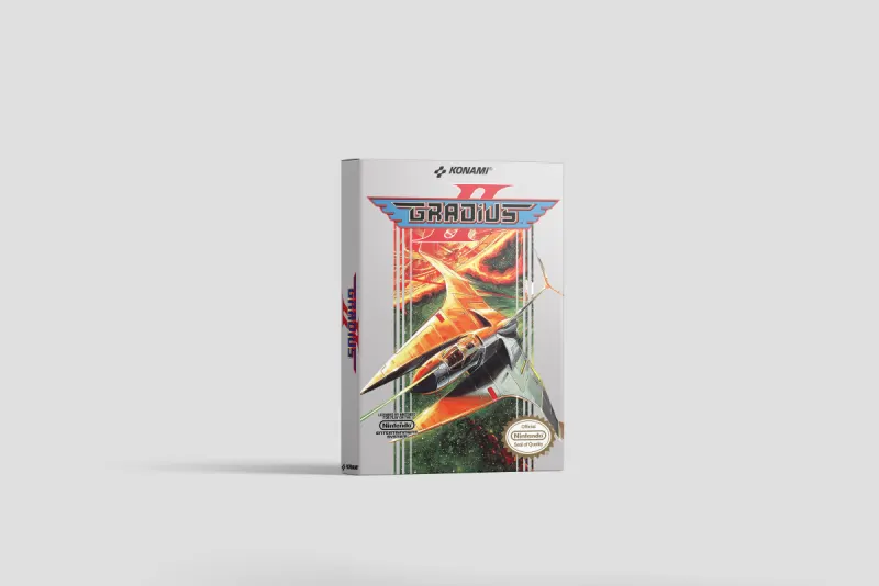 Gradius II - Scatola di ricambio Nintendo NES, immagine 2