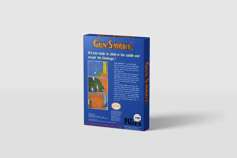 Gun.Smoke - Boîte de remplacement Nintendo NES, image 3