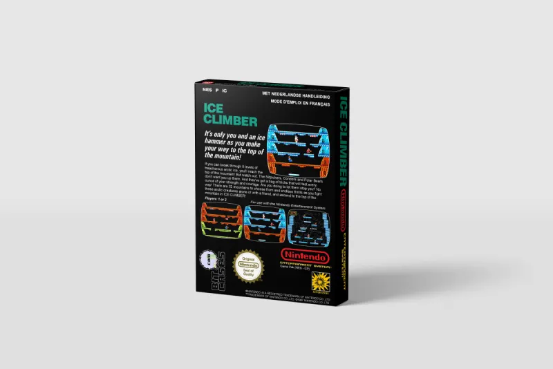 Ice Climber - Scatola di ricambio Nintendo NES, immagine 3