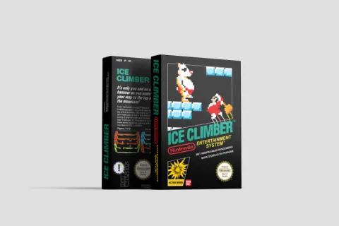 Ice Climber - Scatola di ricambio Nintendo NES