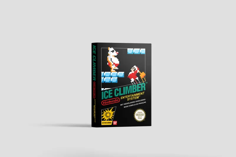 Ice Climber - Scatola di ricambio Nintendo NES, immagine 2